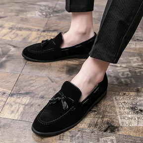 Sapato Mocassim Masculino em Camurça Montvani MV324