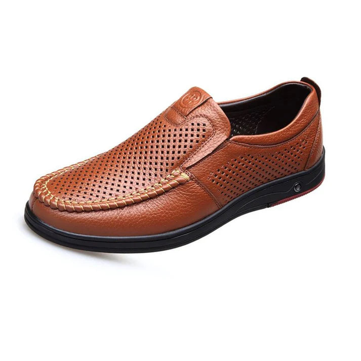 Sapato Mocassim Masculino em Couro Montvani MV337