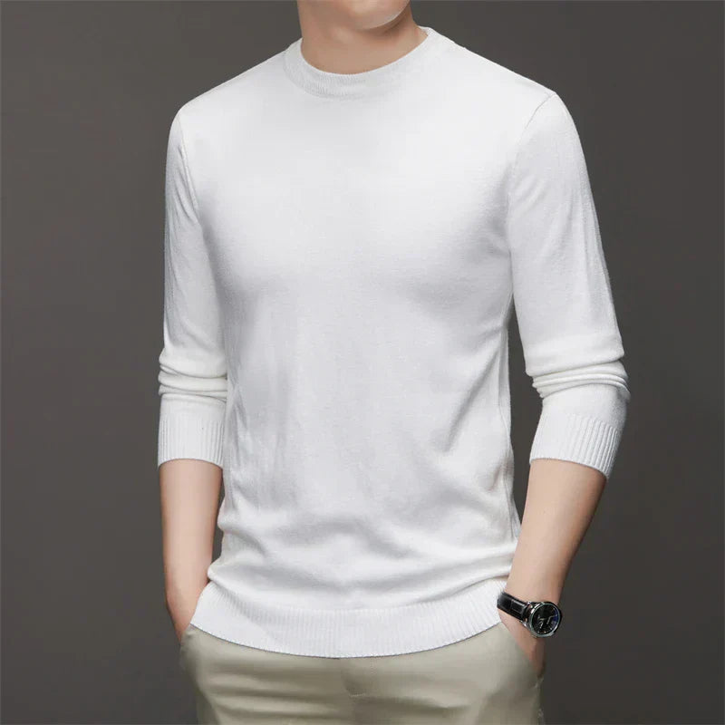 Suéter Casual Masculino Gola Redonda Ferrutini FRT235
