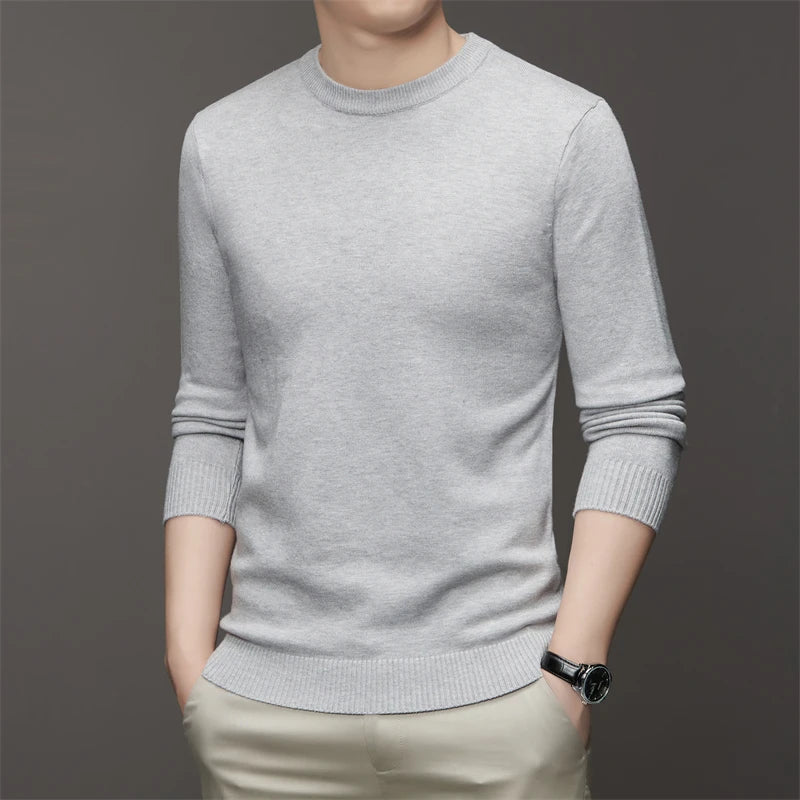 Suéter Casual Masculino Gola Redonda Ferrutini FRT235