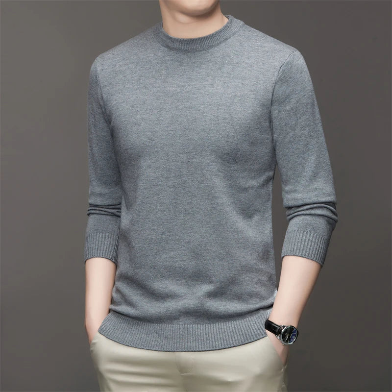 Suéter Casual Masculino Gola Redonda Ferrutini FRT235