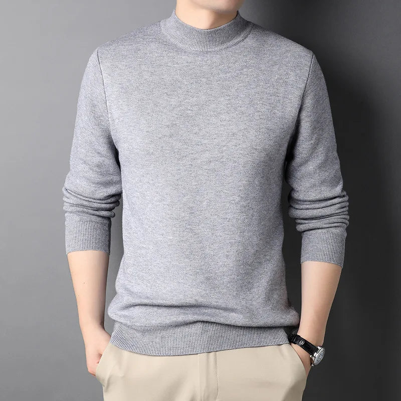 Suéter Masculino em Lã Gola Alta Ferrutini FRT240