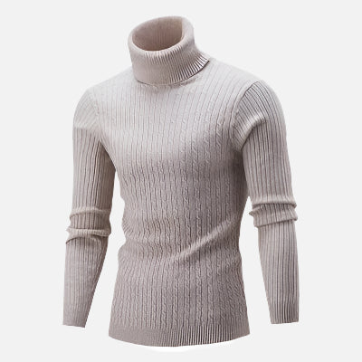 Suéter Masculino Pullover de Gola Alta Ferrutini FRT231