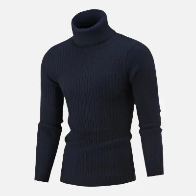 Suéter Masculino Pullover de Gola Alta Ferrutini FRT231