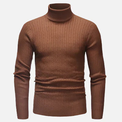 Suéter Masculino Pullover de Gola Alta Ferrutini FRT231