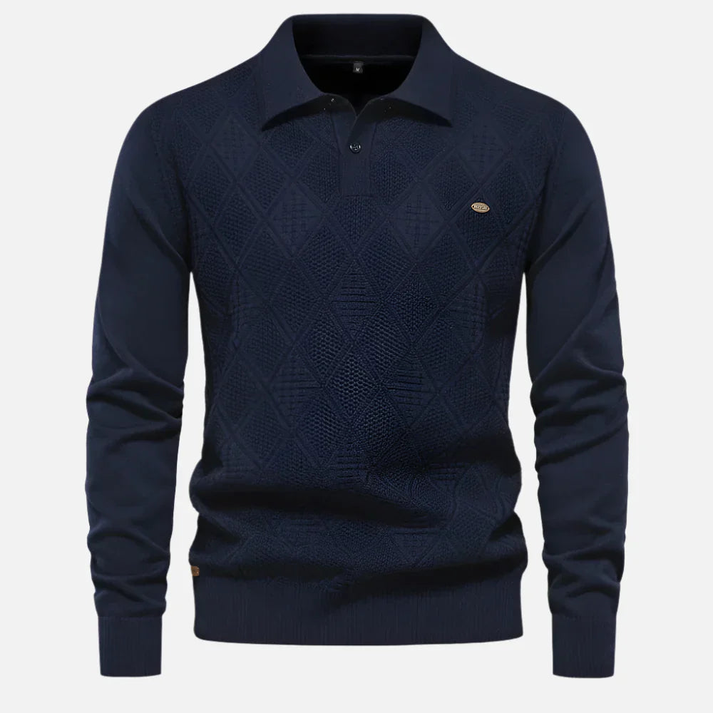 Suéter Masculino Slim Fit em Lã Ferrutini FRT232