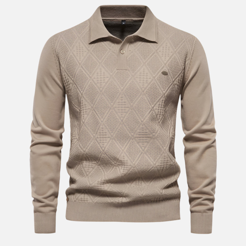 Suéter Masculino Slim Fit em Lã Ferrutini FRT232