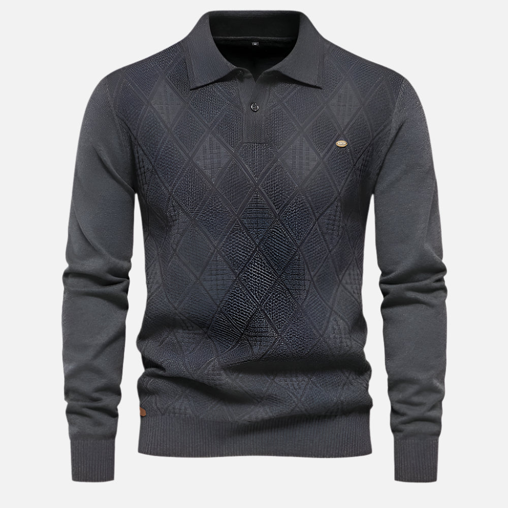 Suéter Masculino Slim Fit em Lã Ferrutini FRT232