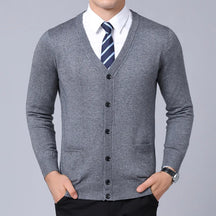Suéter Masculino Slim Fit em Lã Ferrutini FRT237