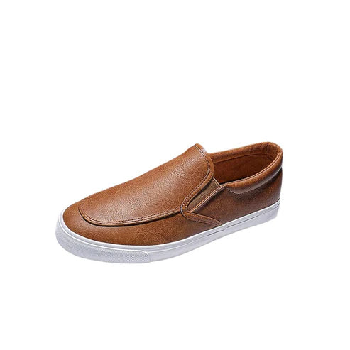 Tênis Masculino Slip On em Couro Montvani MV285