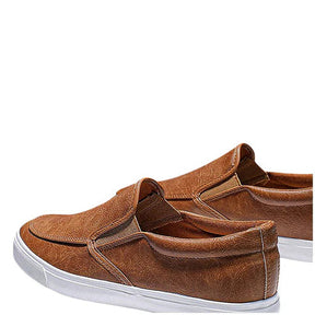 Tênis Masculino Slip On em Couro Montvani MV285